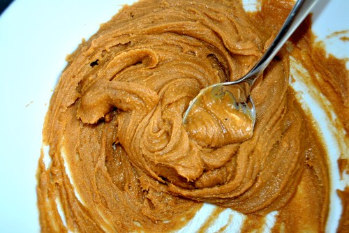 peanut butter + maple syrup