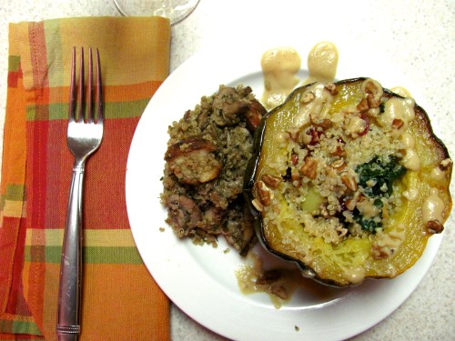 Wicked Vegan- Stuffed Acorn Squash3