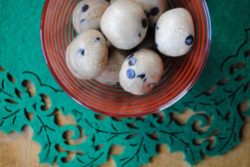 Wicked Vegan- Healthy Cookie Dough Bites